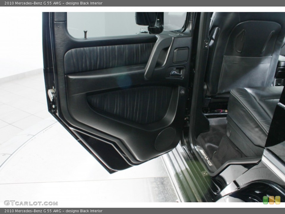 designo Black Interior Door Panel for the 2010 Mercedes-Benz G 55 AMG #78364958