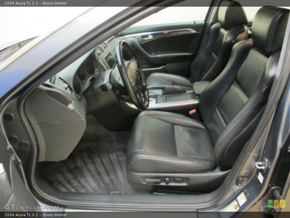 Ebony Interior Front Seat for the 2004 Acura TL 3.2 #78365017