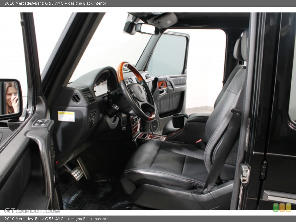 designo Black Interior Photo for the 2010 Mercedes-Benz G 55 AMG #78365025