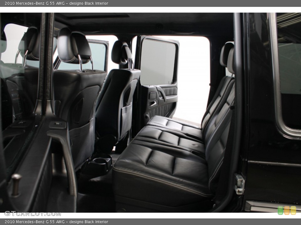 designo Black Interior Rear Seat for the 2010 Mercedes-Benz G 55 AMG #78365049