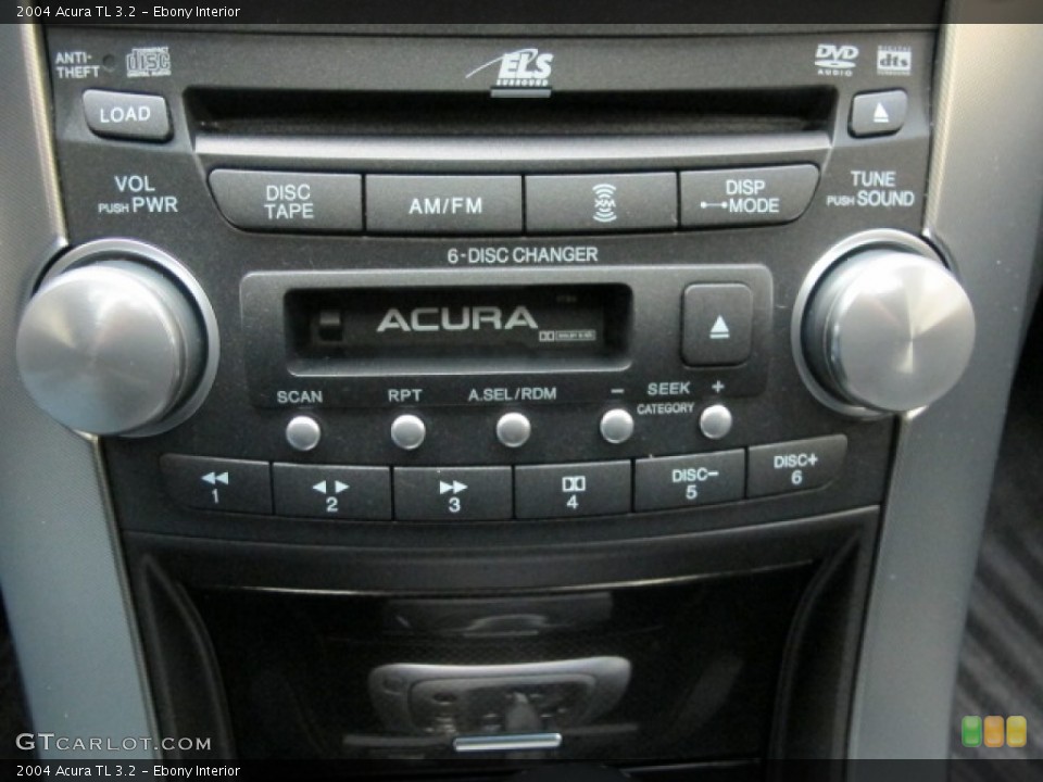 Ebony Interior Audio System for the 2004 Acura TL 3.2 #78365253