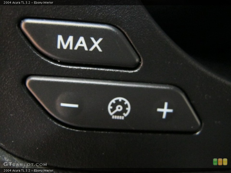 Ebony Interior Controls for the 2004 Acura TL 3.2 #78365355