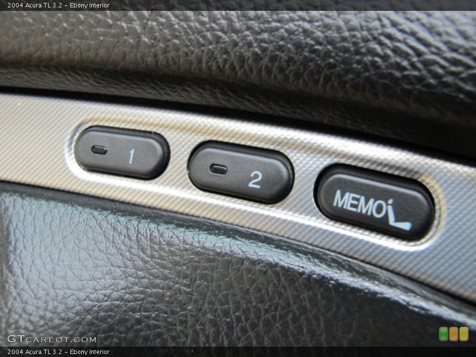 Ebony Interior Controls for the 2004 Acura TL 3.2 #78365389