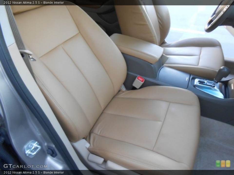 Blonde Interior Front Seat for the 2012 Nissan Altima 2.5 S #78365416