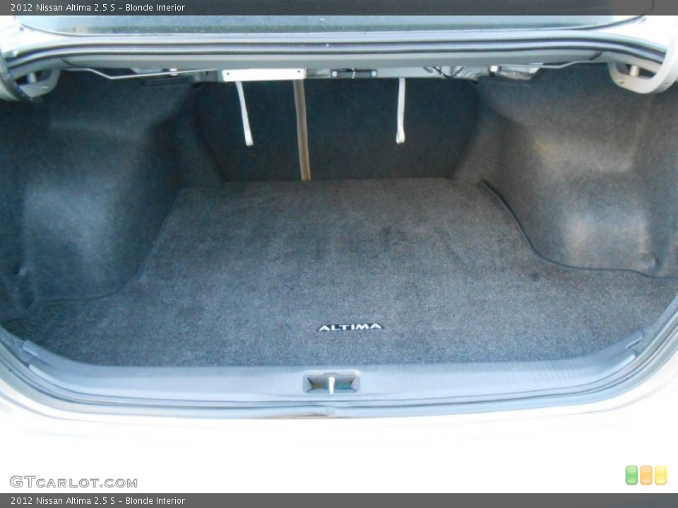 Blonde Interior Trunk for the 2012 Nissan Altima 2.5 S #78365456
