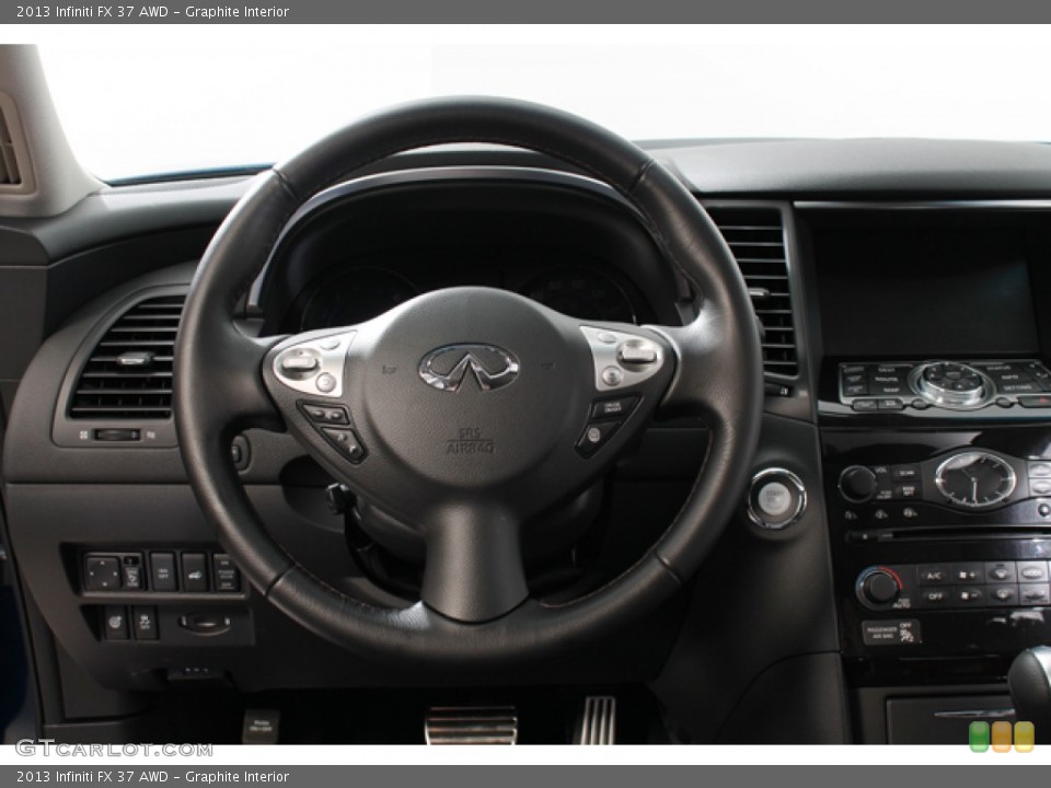 Graphite Interior Steering Wheel for the 2013 Infiniti FX 37 AWD #78366129