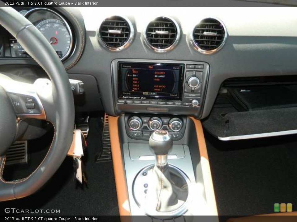 Black Interior Controls for the 2013 Audi TT S 2.0T quattro Coupe #78366156