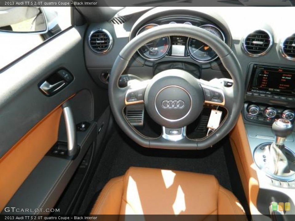 Black Interior Steering Wheel for the 2013 Audi TT S 2.0T quattro Coupe #78366165