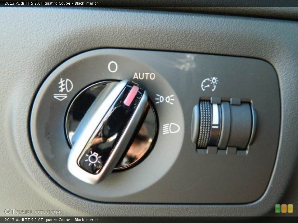 Black Interior Controls for the 2013 Audi TT S 2.0T quattro Coupe #78366291