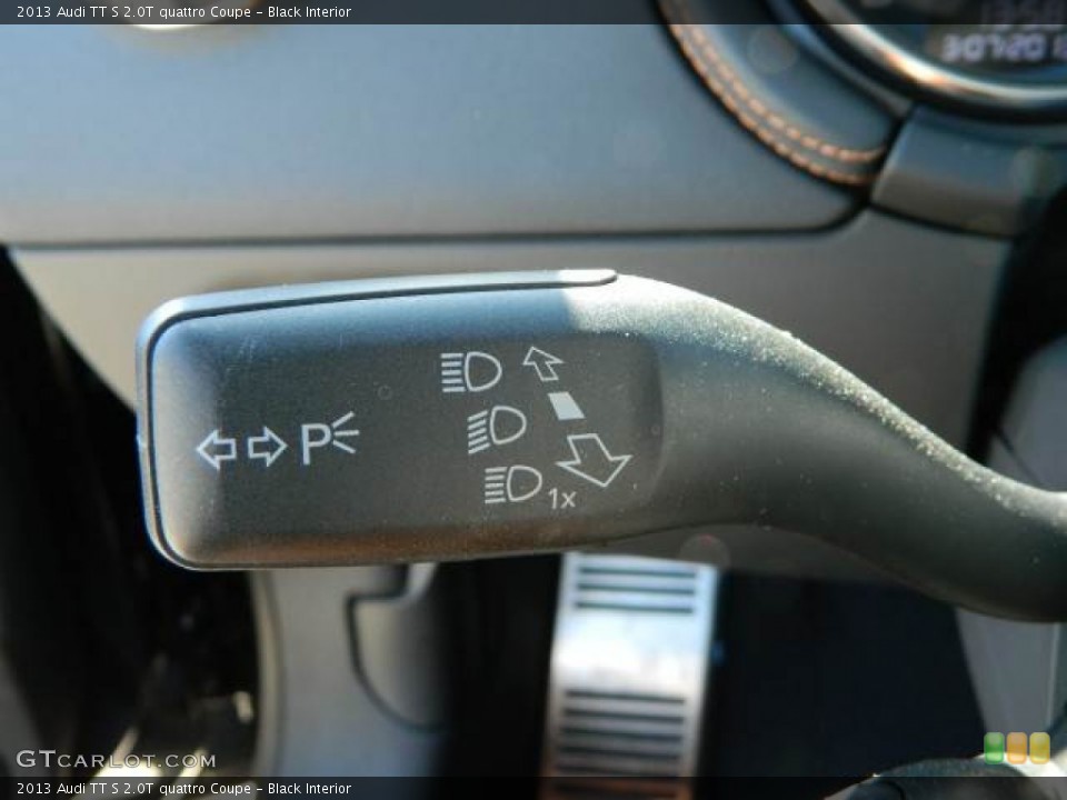 Black Interior Controls for the 2013 Audi TT S 2.0T quattro Coupe #78366300