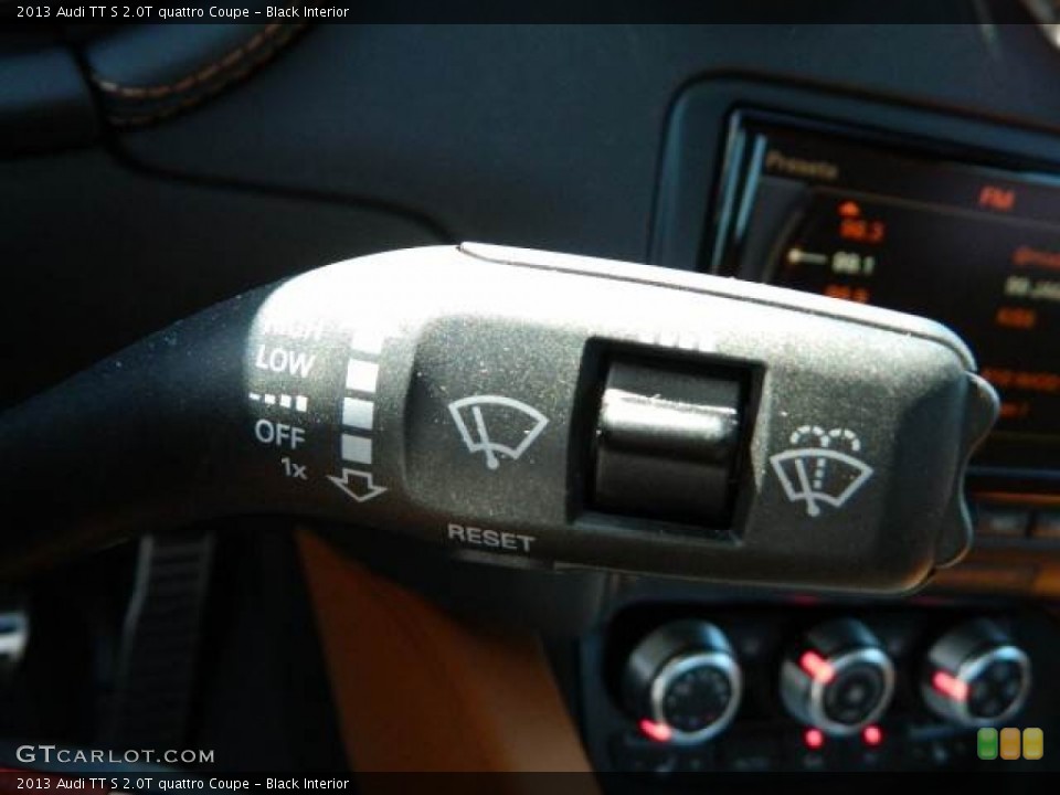 Black Interior Controls for the 2013 Audi TT S 2.0T quattro Coupe #78366312
