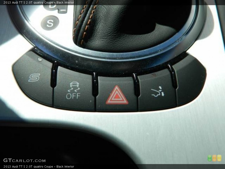 Black Interior Controls for the 2013 Audi TT S 2.0T quattro Coupe #78366320