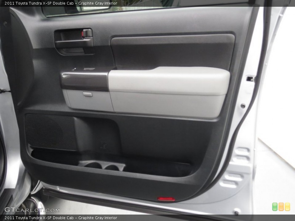 Graphite Gray Interior Door Panel for the 2011 Toyota Tundra X-SP Double Cab #78368362