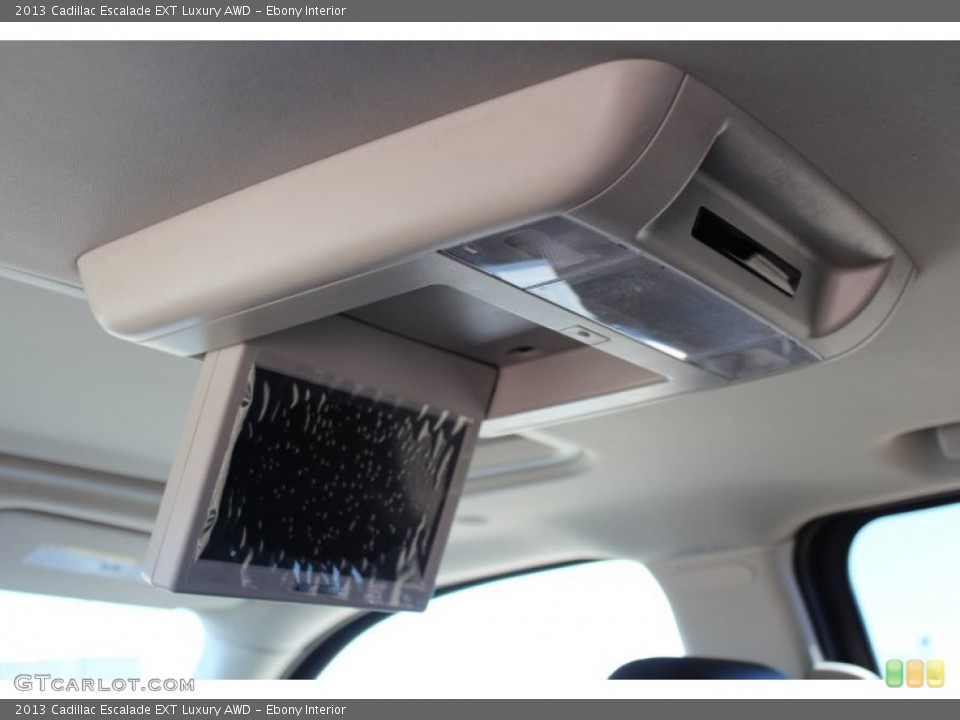 Ebony Interior Entertainment System for the 2013 Cadillac Escalade EXT Luxury AWD #78368373