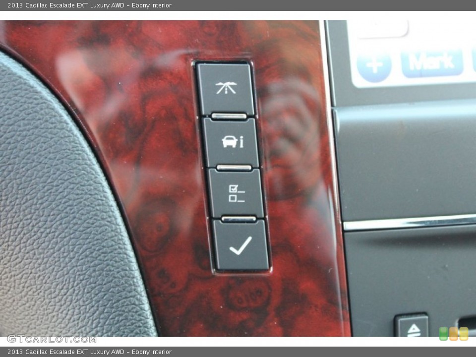 Ebony Interior Controls for the 2013 Cadillac Escalade EXT Luxury AWD #78368388