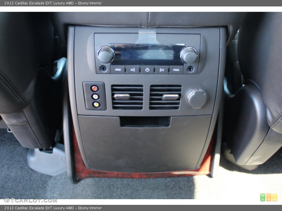 Ebony Interior Controls for the 2013 Cadillac Escalade EXT Luxury AWD #78368448