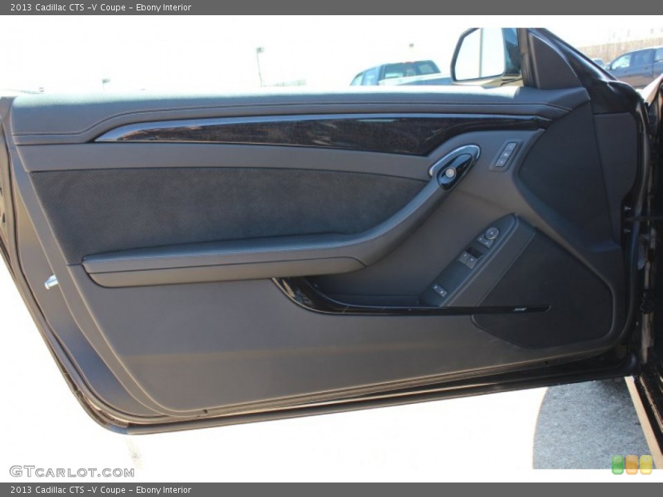 Ebony Interior Door Panel for the 2013 Cadillac CTS -V Coupe #78368721