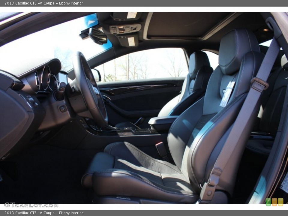 Ebony Interior Photo for the 2013 Cadillac CTS -V Coupe #78368737