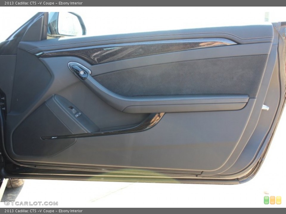 Ebony Interior Door Panel for the 2013 Cadillac CTS -V Coupe #78368751