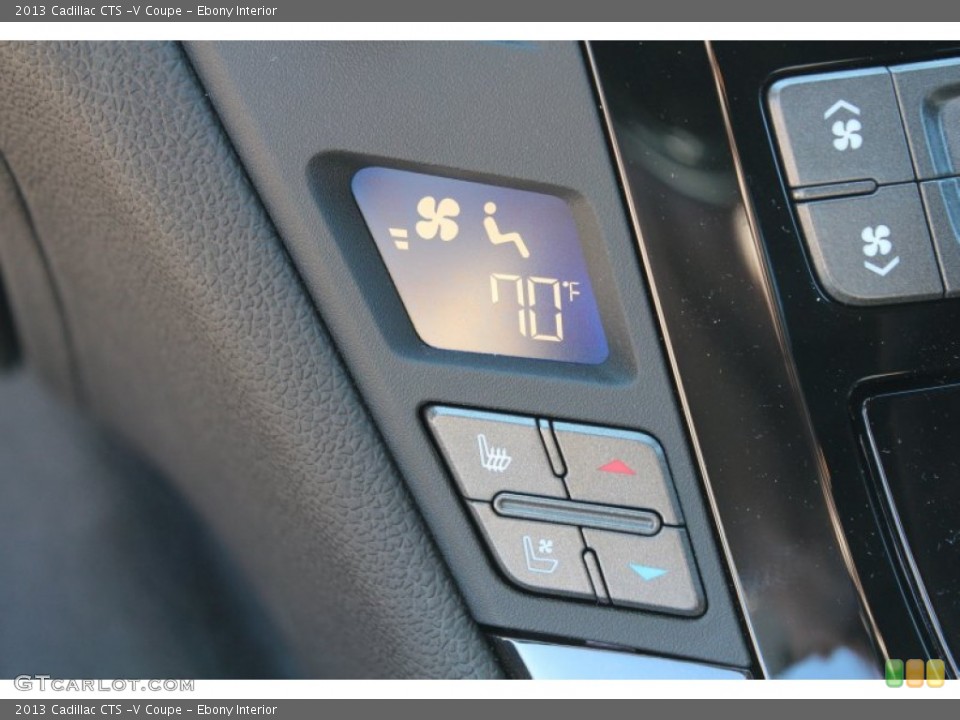 Ebony Interior Controls for the 2013 Cadillac CTS -V Coupe #78368853