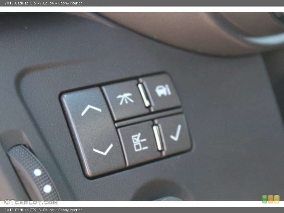 Ebony Interior Controls for the 2013 Cadillac CTS -V Coupe #78368859