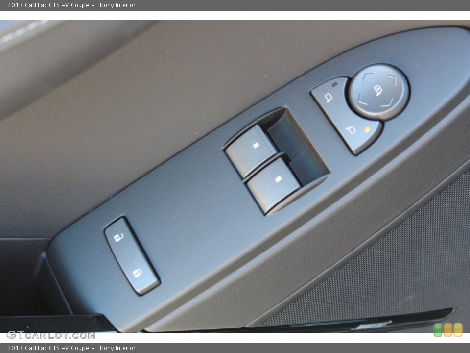 Ebony Interior Controls for the 2013 Cadillac CTS -V Coupe #78368886