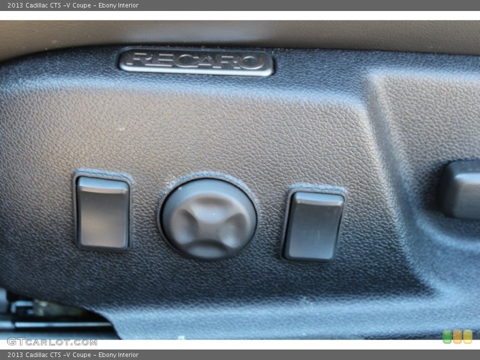 Ebony Interior Controls for the 2013 Cadillac CTS -V Coupe #78368922