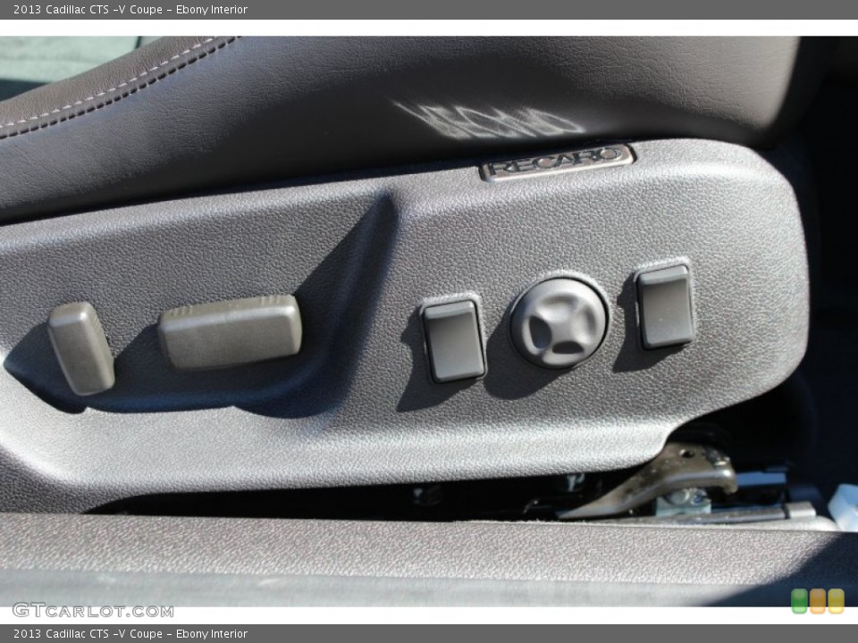 Ebony Interior Controls for the 2013 Cadillac CTS -V Coupe #78368937