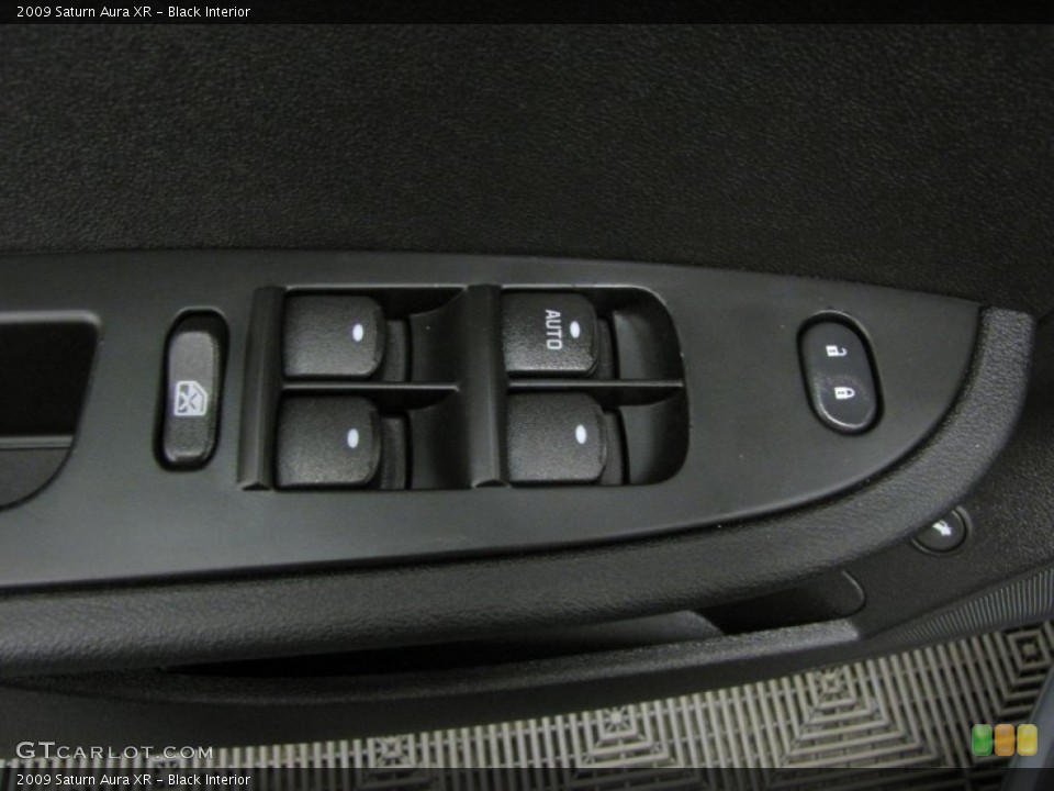 Black Interior Controls for the 2009 Saturn Aura XR #78369297