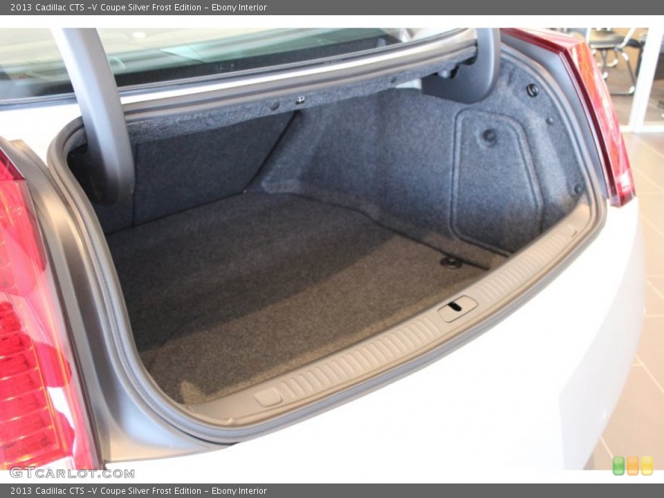 Ebony Interior Trunk for the 2013 Cadillac CTS -V Coupe Silver Frost Edition #78369617