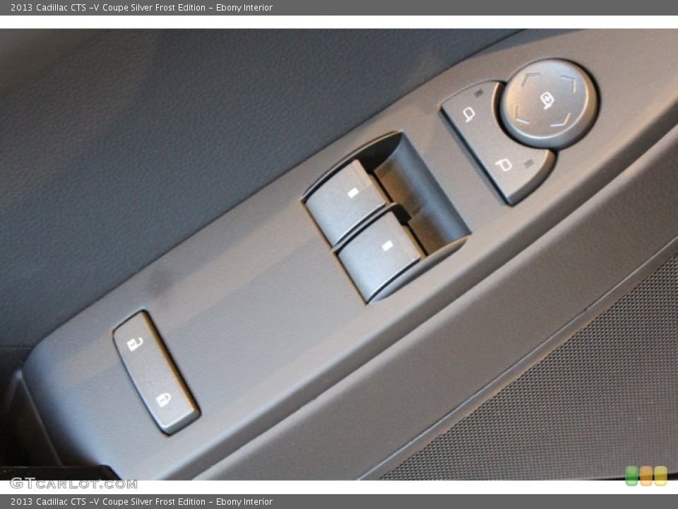 Ebony Interior Controls for the 2013 Cadillac CTS -V Coupe Silver Frost Edition #78369669