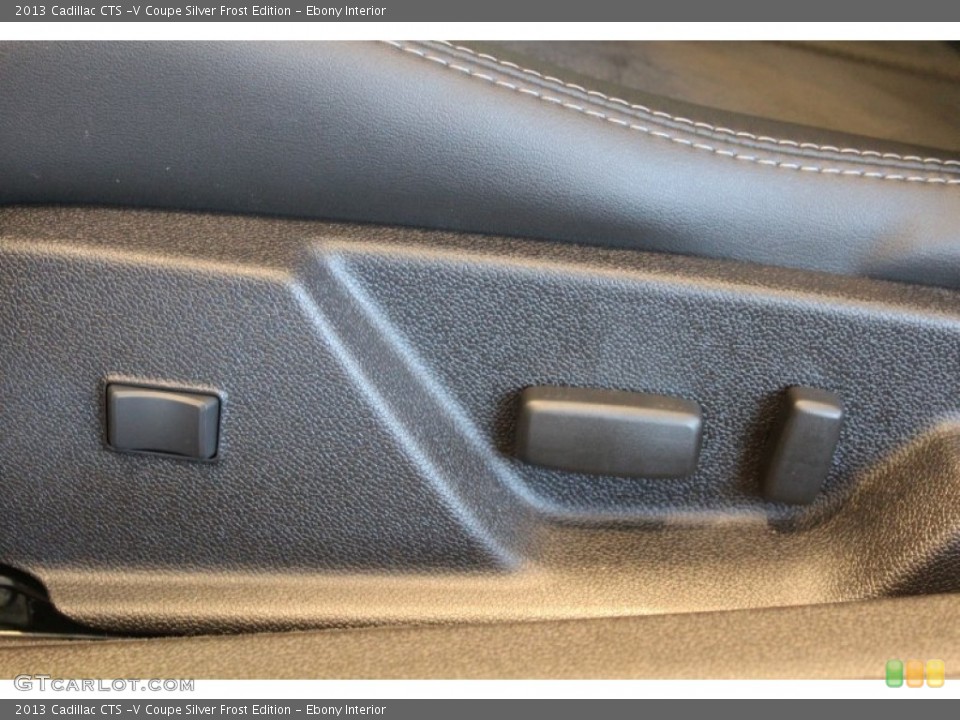 Ebony Interior Controls for the 2013 Cadillac CTS -V Coupe Silver Frost Edition #78369679