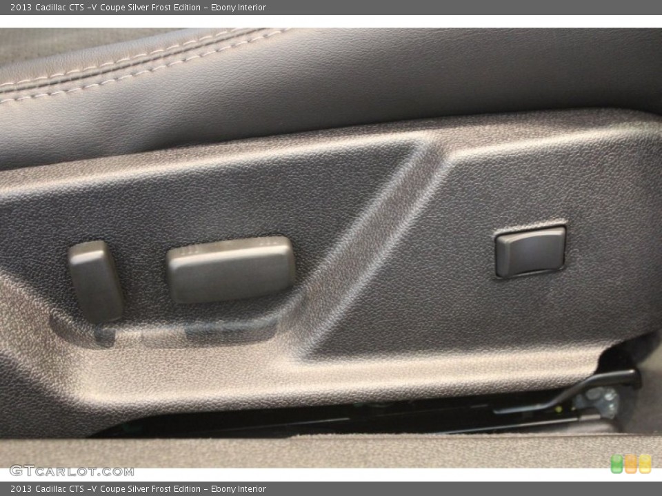 Ebony Interior Controls for the 2013 Cadillac CTS -V Coupe Silver Frost Edition #78369689