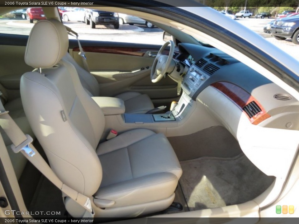 Ivory Interior Photo for the 2006 Toyota Solara SLE V6 Coupe #78370704