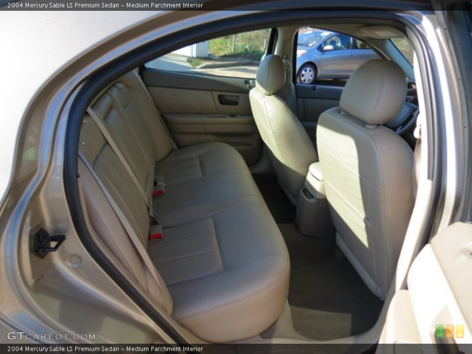 Medium Parchment Interior Rear Seat for the 2004 Mercury Sable LS Premium Sedan #78370956