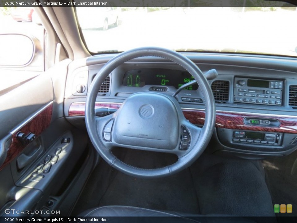 Dark Charcoal Interior Dashboard for the 2000 Mercury Grand Marquis LS #78371122