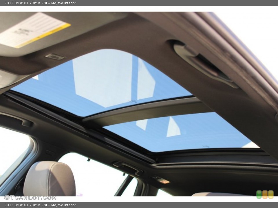 Mojave Interior Sunroof for the 2013 BMW X3 xDrive 28i #78371847