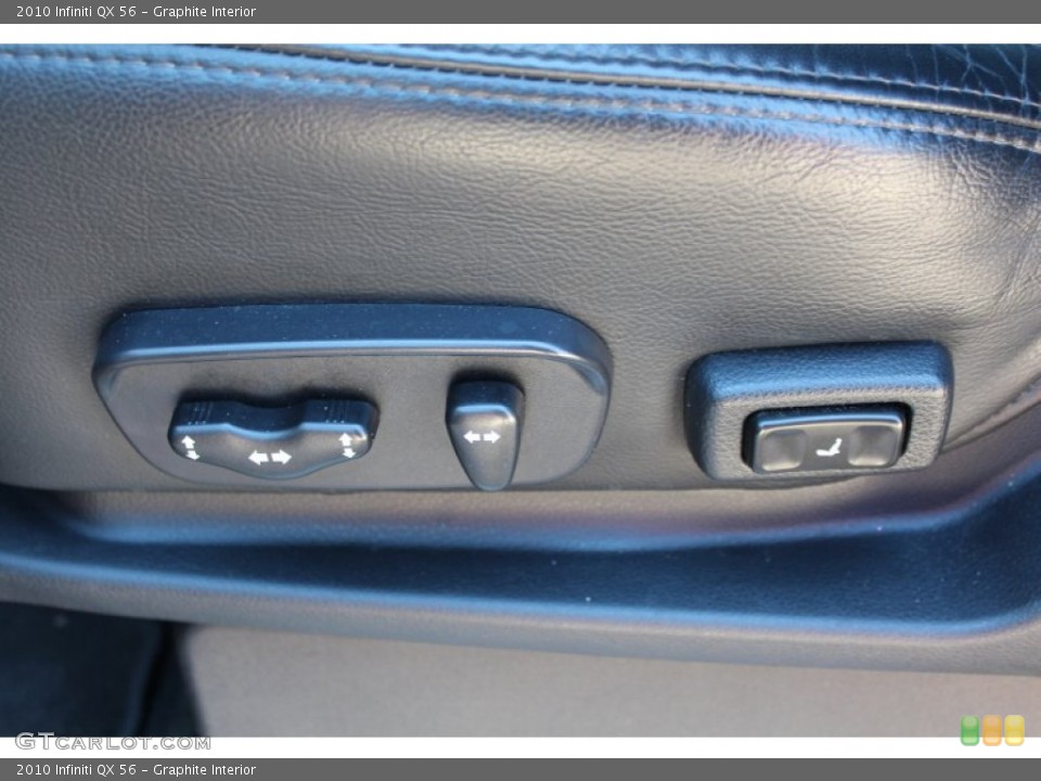 Graphite Interior Controls for the 2010 Infiniti QX 56 #78372606