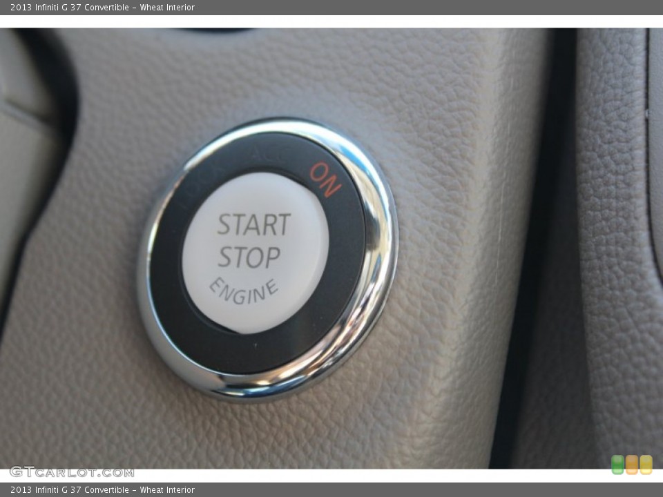 Wheat Interior Controls for the 2013 Infiniti G 37 Convertible #78372774