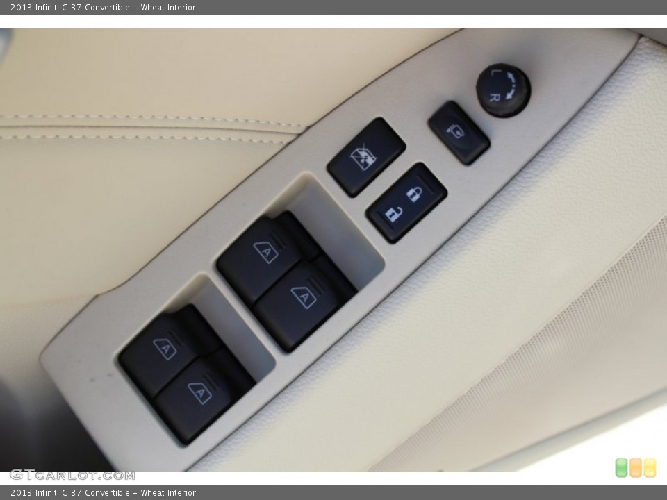 Wheat Interior Controls for the 2013 Infiniti G 37 Convertible #78372786