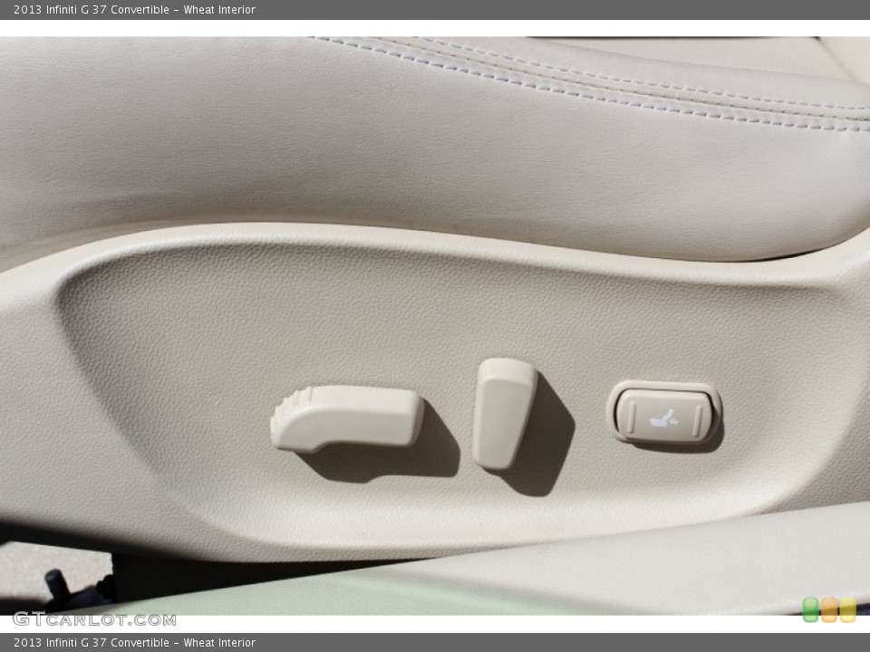 Wheat Interior Controls for the 2013 Infiniti G 37 Convertible #78372790