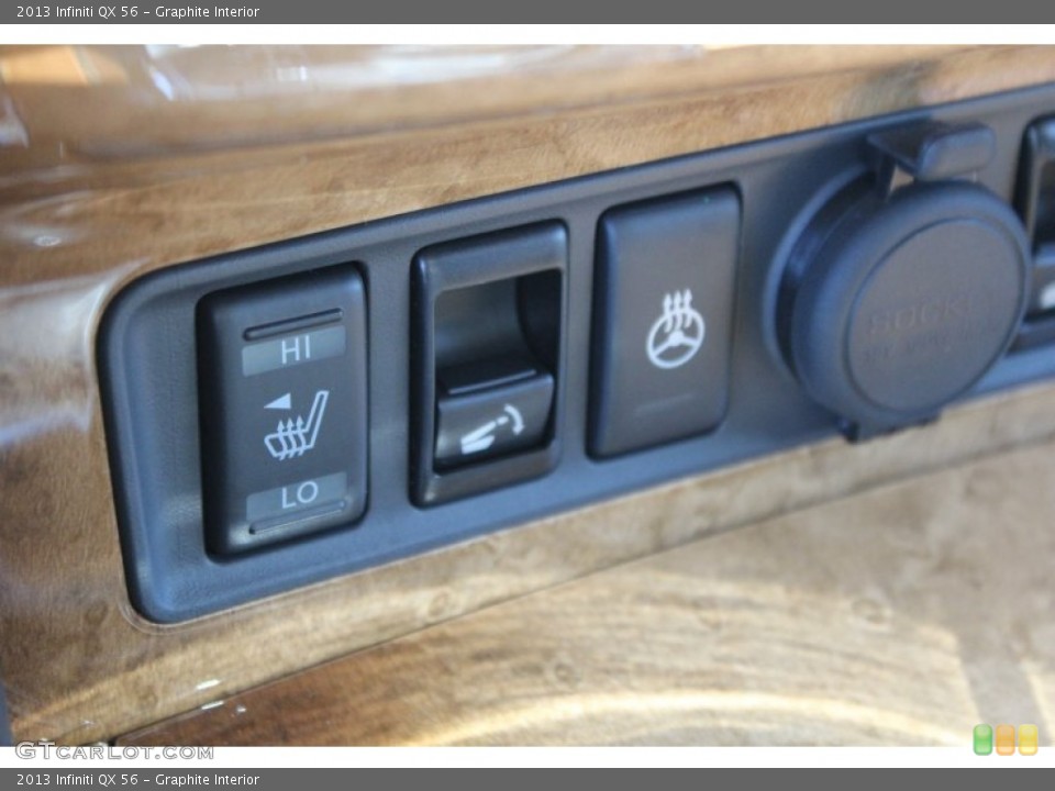 Graphite Interior Controls for the 2013 Infiniti QX 56 #78372987