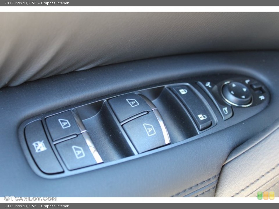 Graphite Interior Controls for the 2013 Infiniti QX 56 #78372996