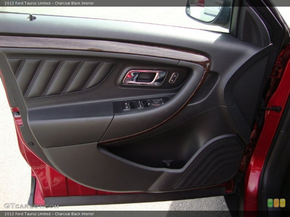 Charcoal Black Interior Door Panel for the 2013 Ford Taurus Limited #78376802