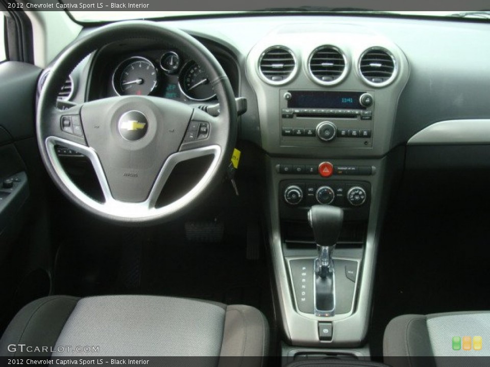 Black Interior Dashboard for the 2012 Chevrolet Captiva Sport LS #78377113