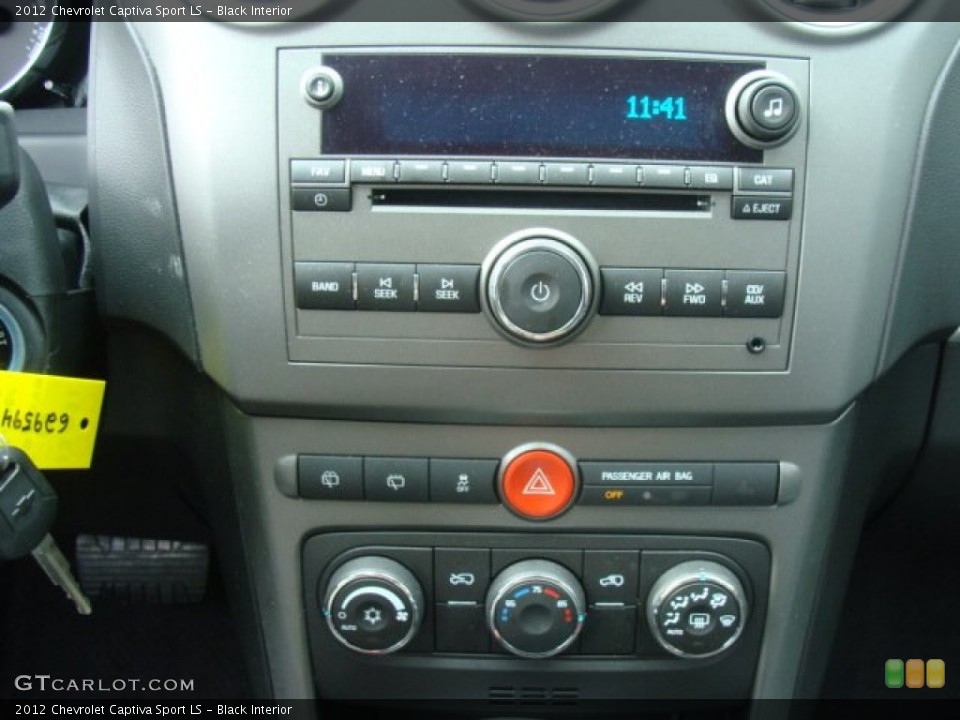 Black Interior Controls for the 2012 Chevrolet Captiva Sport LS #78377165