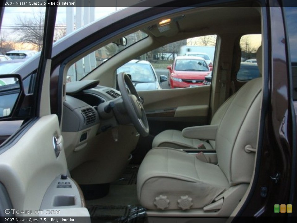 Beige Interior Photo for the 2007 Nissan Quest 3.5 #78378320