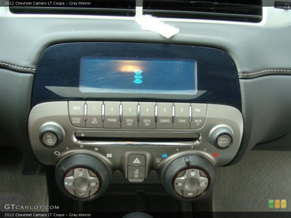 Gray Interior Controls for the 2012 Chevrolet Camaro LT Coupe #78378476