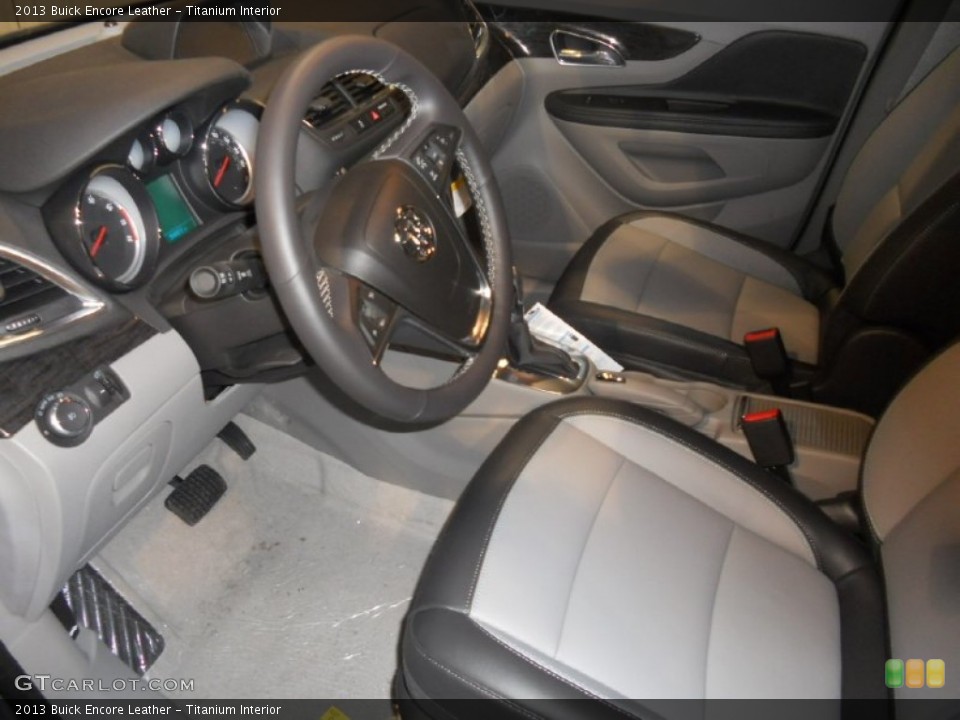 Titanium Interior Photo for the 2013 Buick Encore Leather #78379151