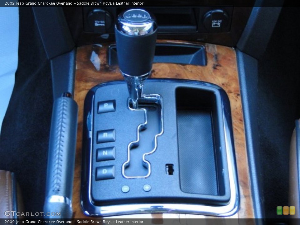 Saddle Brown Royale Leather Interior Transmission for the 2009 Jeep Grand Cherokee Overland #78379270
